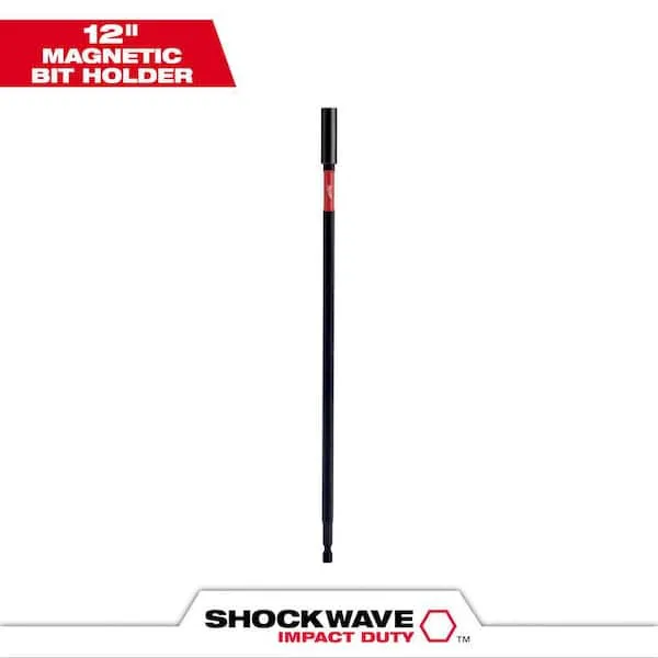 Milwaukee - 48-32-4512 - Shockwave 12 in. Magnetic Bit Holder