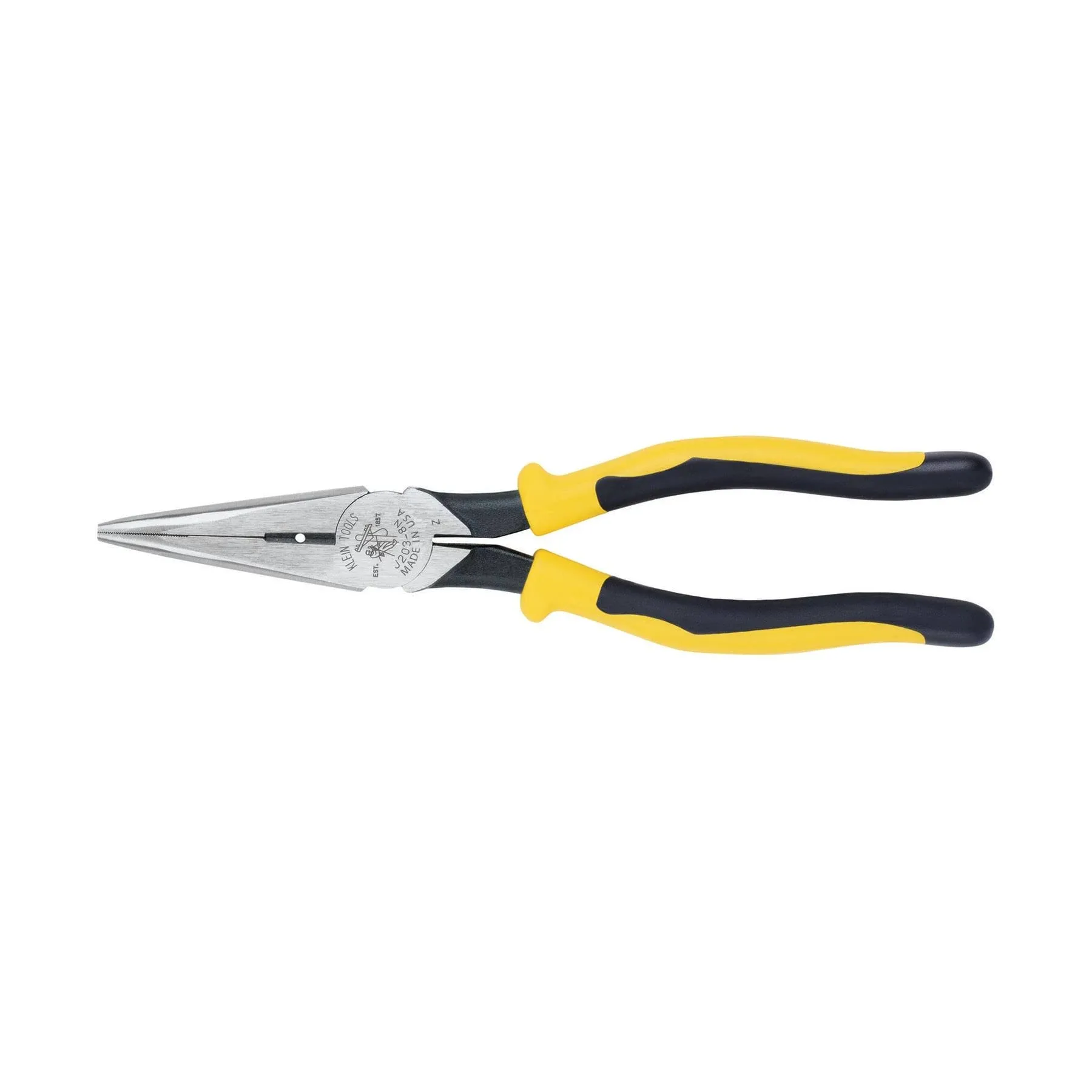 Klein Tools J203-8N 8" Side-Cutting Long Nose Pliers