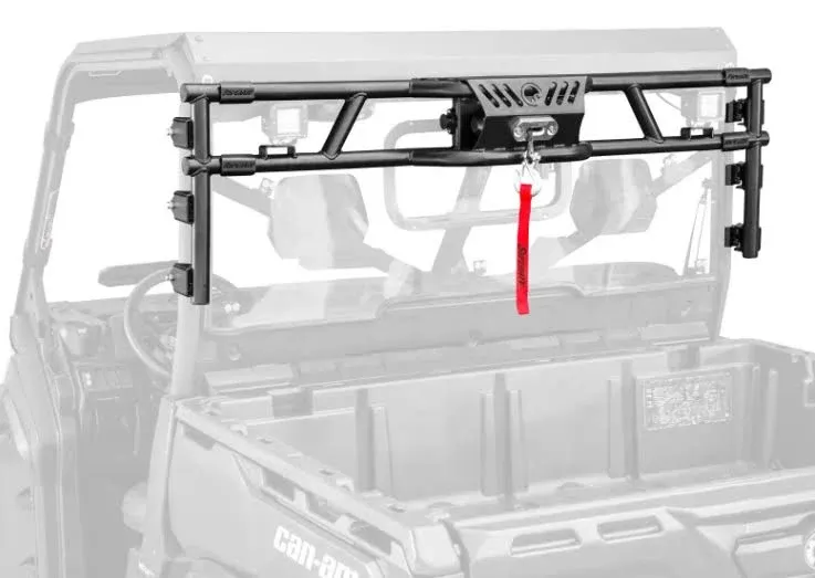 SuperATV Game Loader Rack for Can-Am Defender