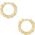 Kendra SCOTT- Maggie Huggie Earrings Filigree - Gold