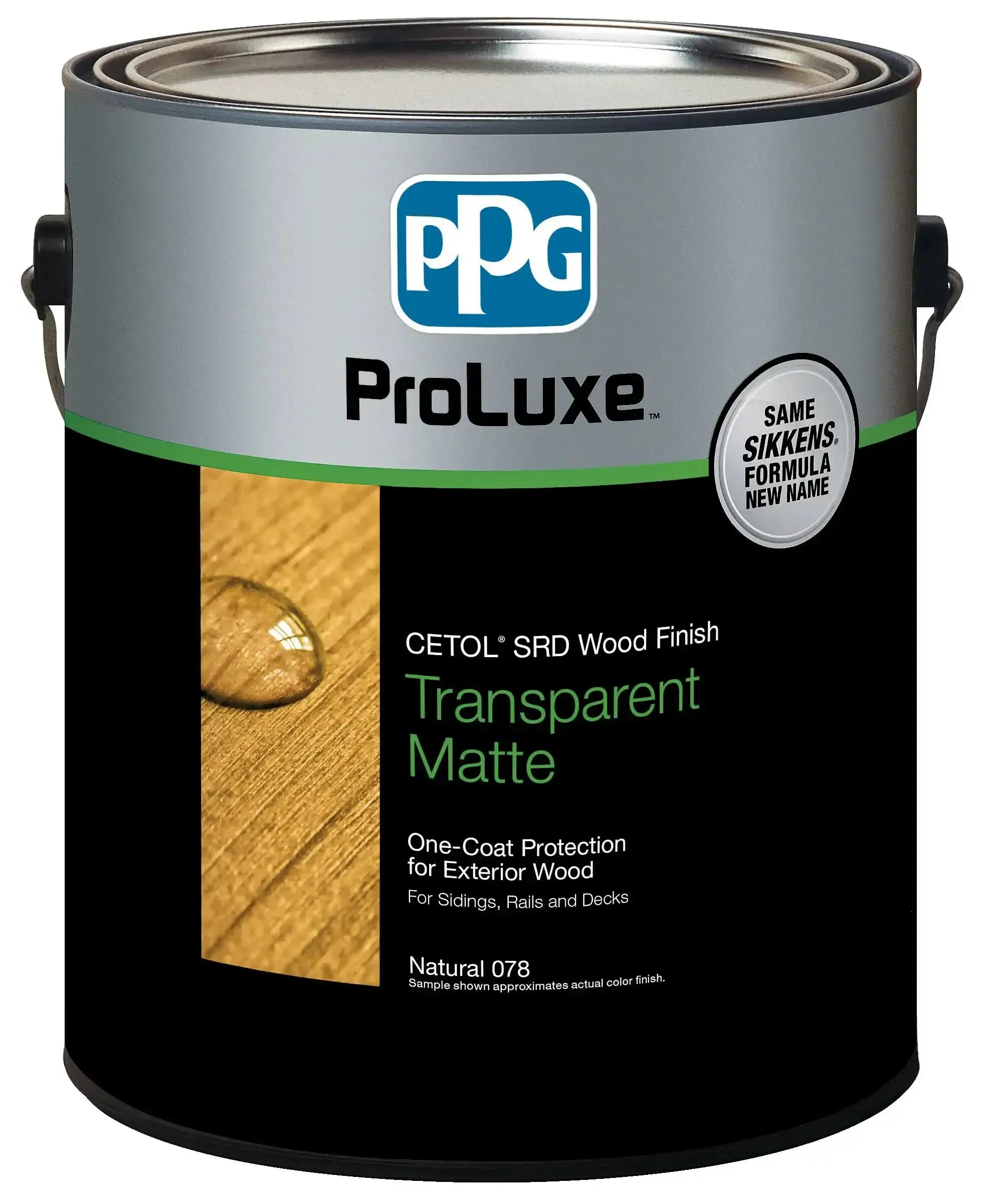 Proluxe SRD Wood Finish, Transparent Matte, Dark Oak, 1-Gallon