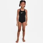 Girls' Nike Racerback One Piece Swimsuit Little Kids 5 Black