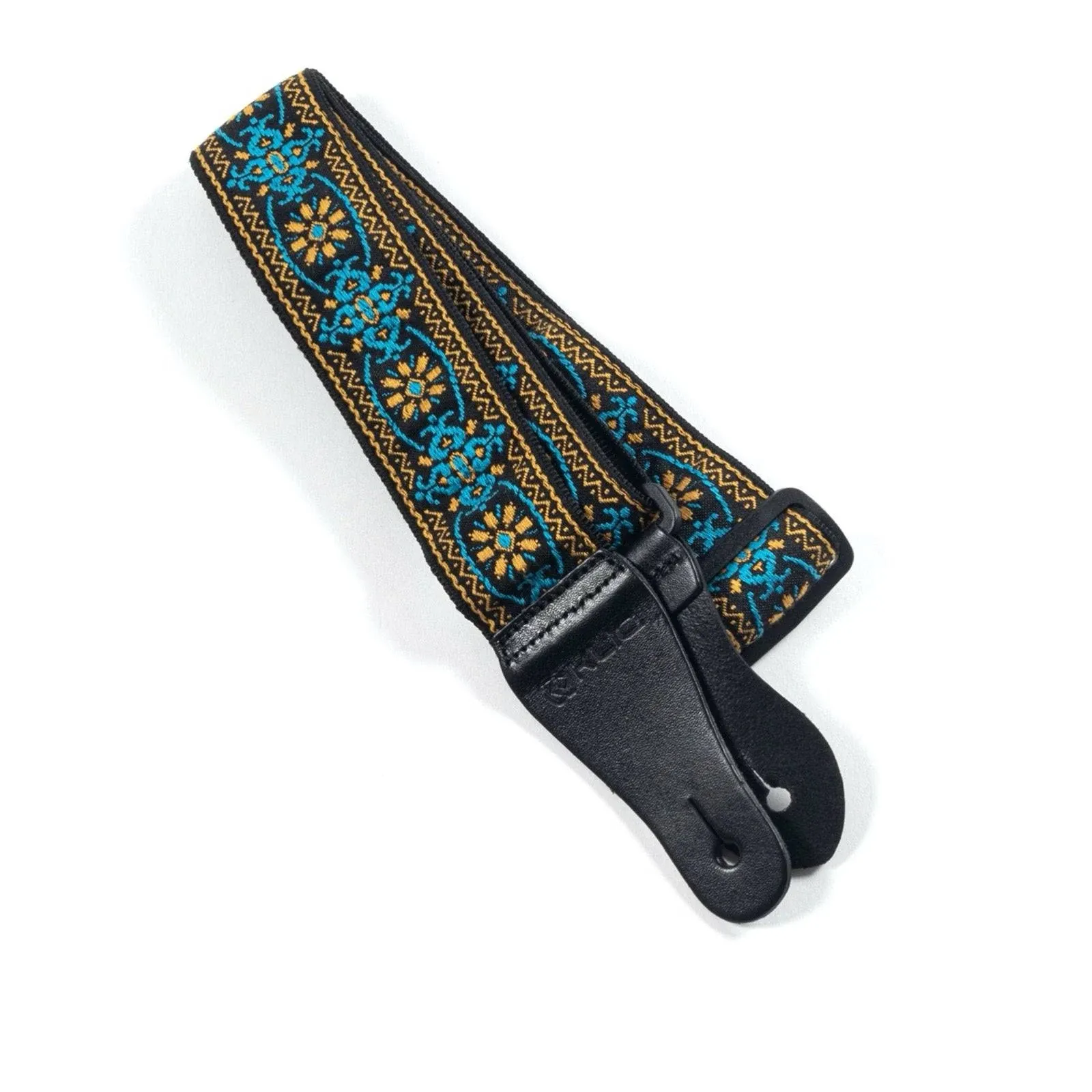 KLIQ Vintage Woven Guitar Strap for Acoustic and Electric Guitars