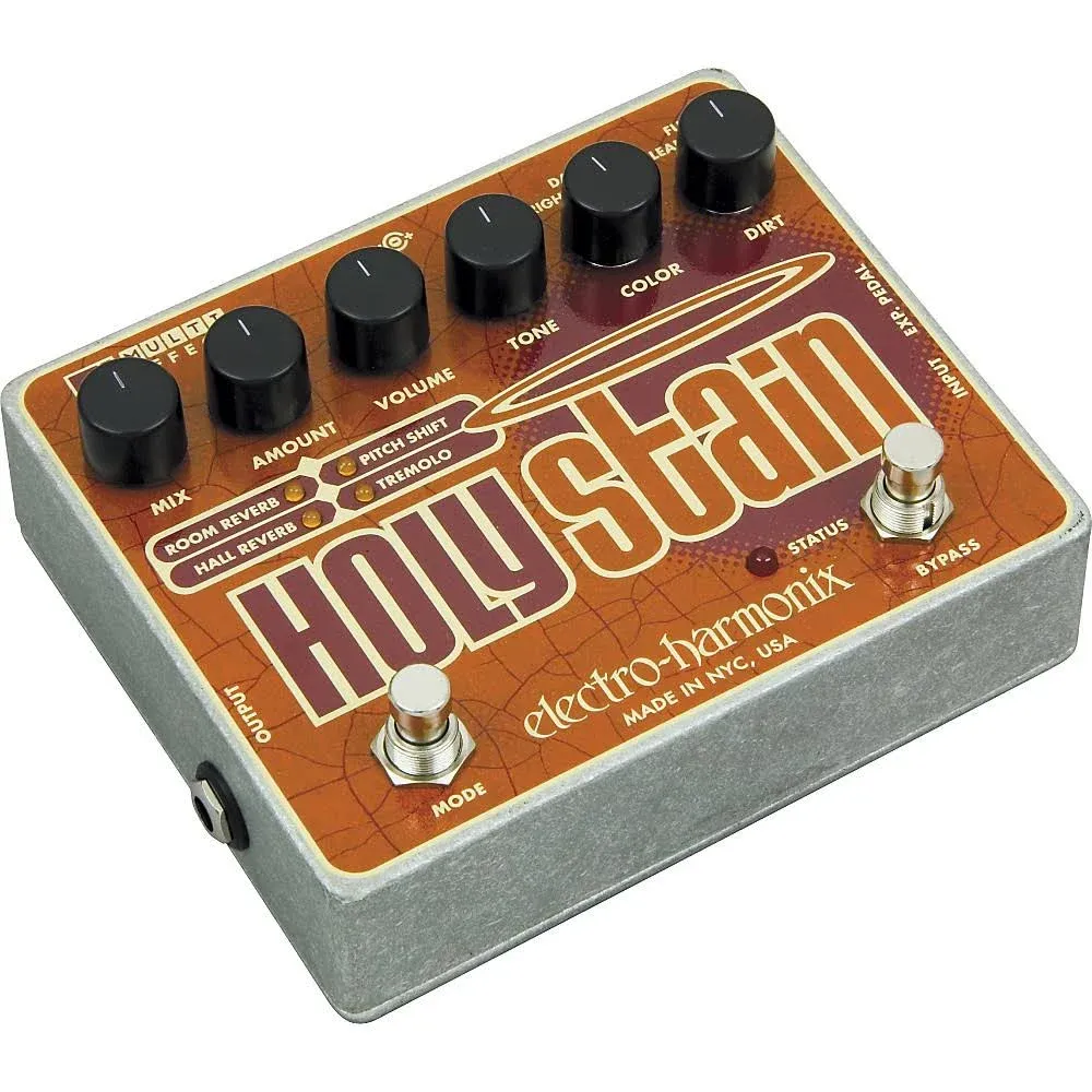 Electro-Harmonix Holy Stain Guitar Multi Effects Pedal