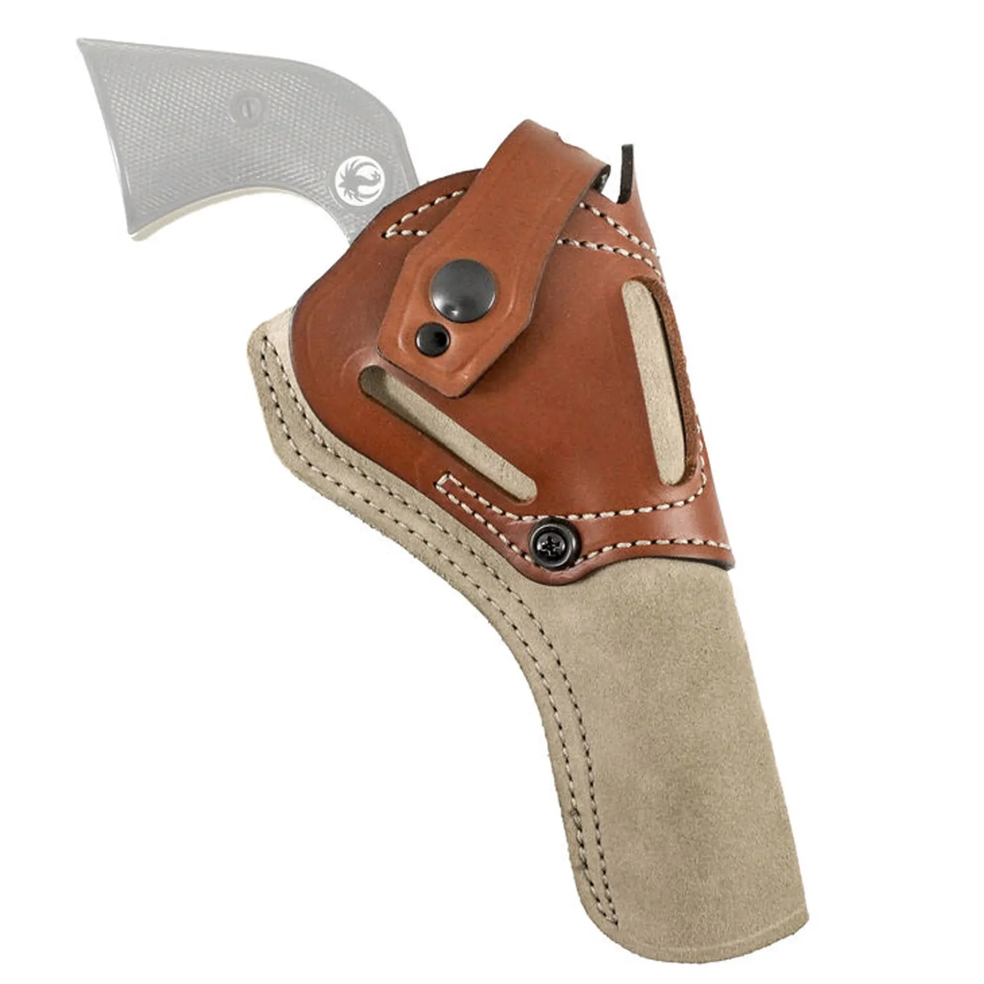 Desantis Wild Hog Holster Lthr - Ambi Colt SAA 4 3/4" Natural