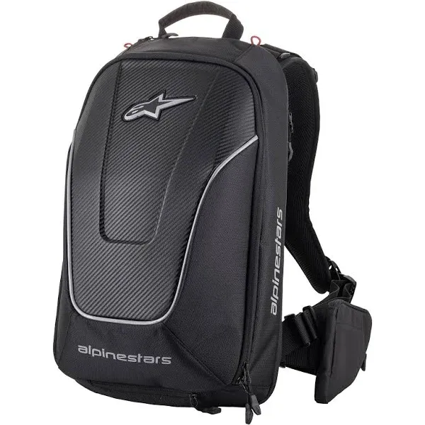 Alpinestars Charger Pro Backpack Black Back Protector Sleeve with Helmet Carrier