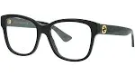 Gucci GG0038O Eyeglasses - BLACK/001 54-17-140