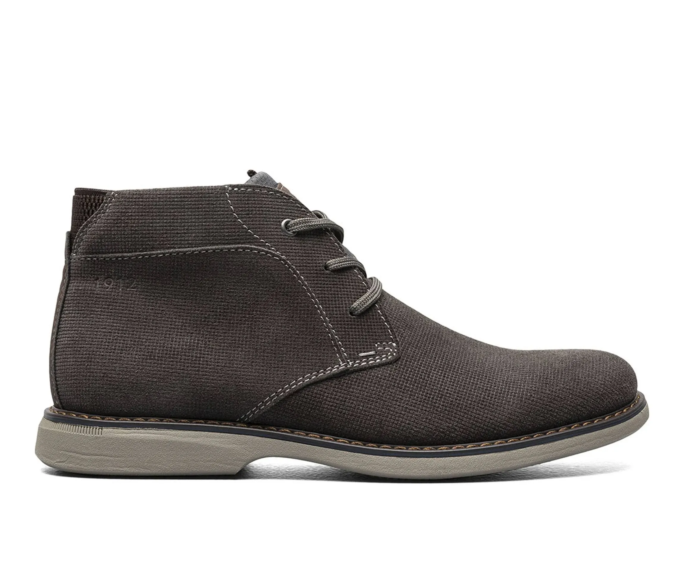 Nunn Bush Otto Plain Toe Chukka 12 Men's Grey