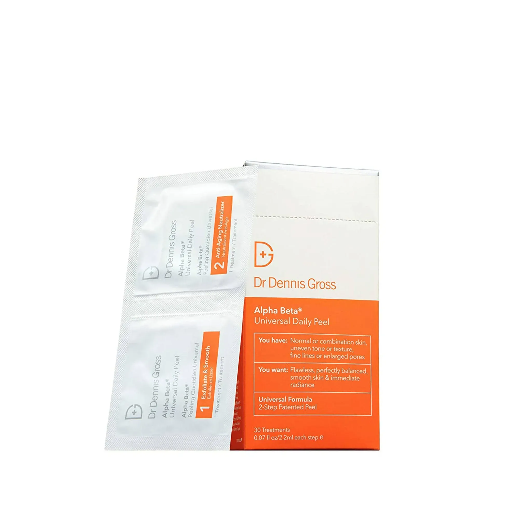 Alpha Beta Universal Daily Peel 30 Treatments In N,a