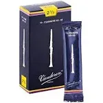 Vandoren Bb Clarinet Traditional Reeds Strength 3.5, Box of 10