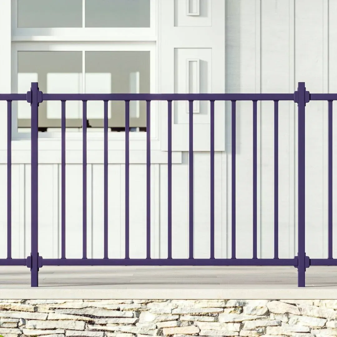 CHR Fence &amp; Rail Hand Rails for Outdoor Steps, 3 Step Handrail &amp; Indoor Stair...