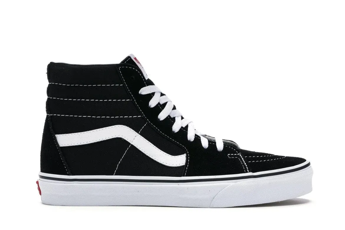 Vans unisex Sk8-Hi Top Sneaker, Size: 11, Black