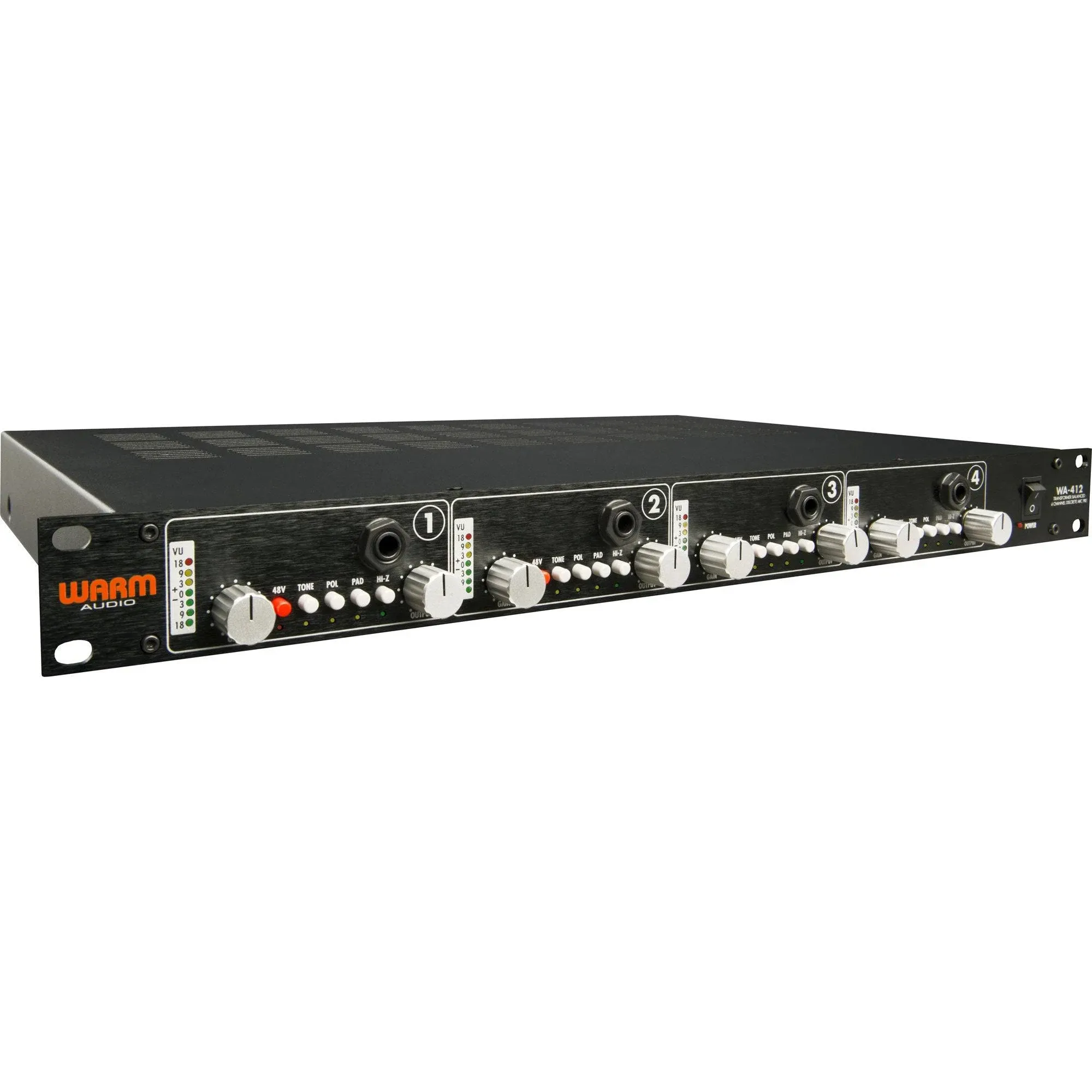 Warm Audio WA-412 Four Channel Microphone Preamp