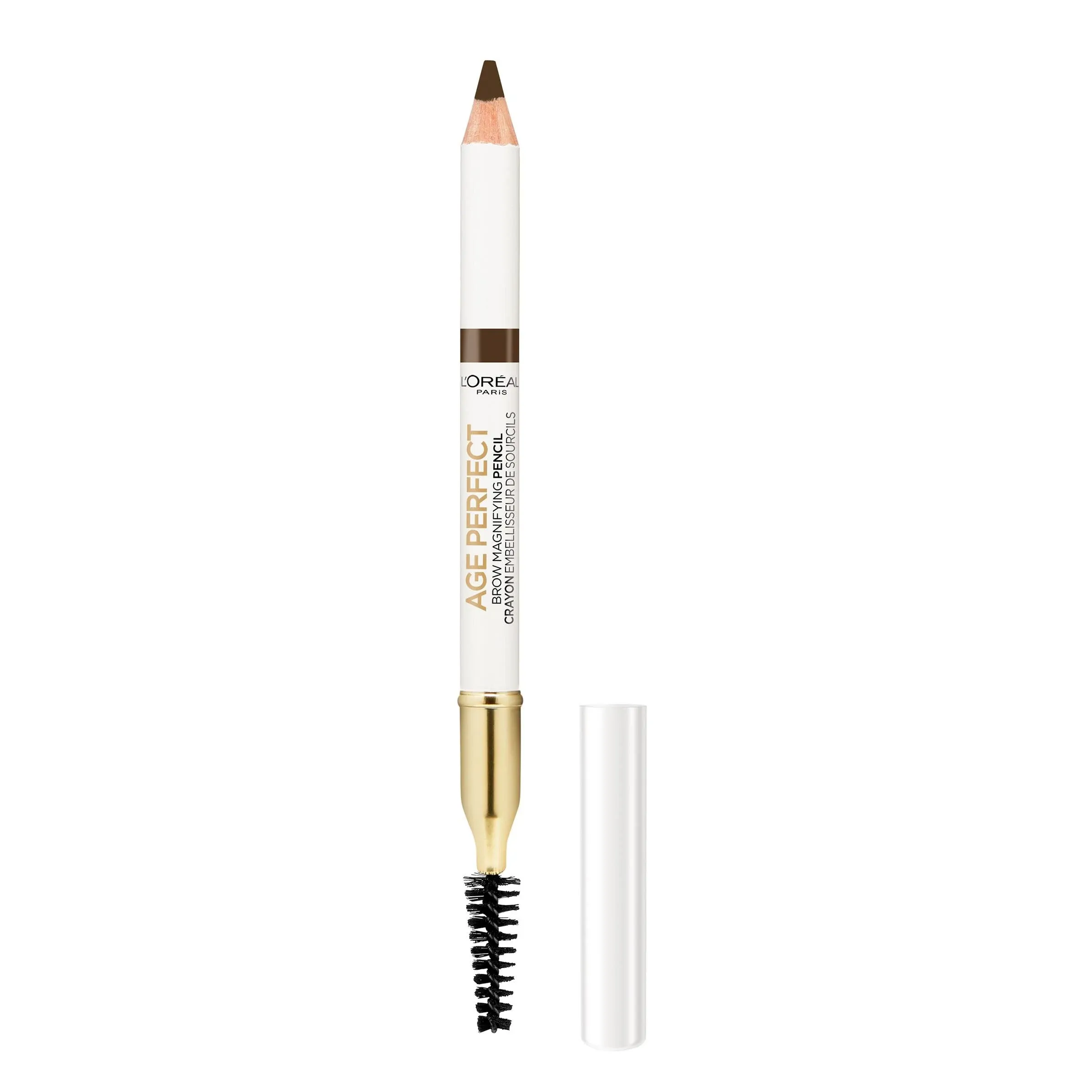 L’Oréal Paris Age Perfect Brow Magnifying Pencil with Vitamin E, Deep Brown