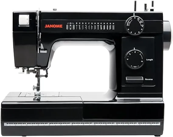 Janome HD1000BE HD1000 Black Edition All Metal Body Sewing Machine, one size