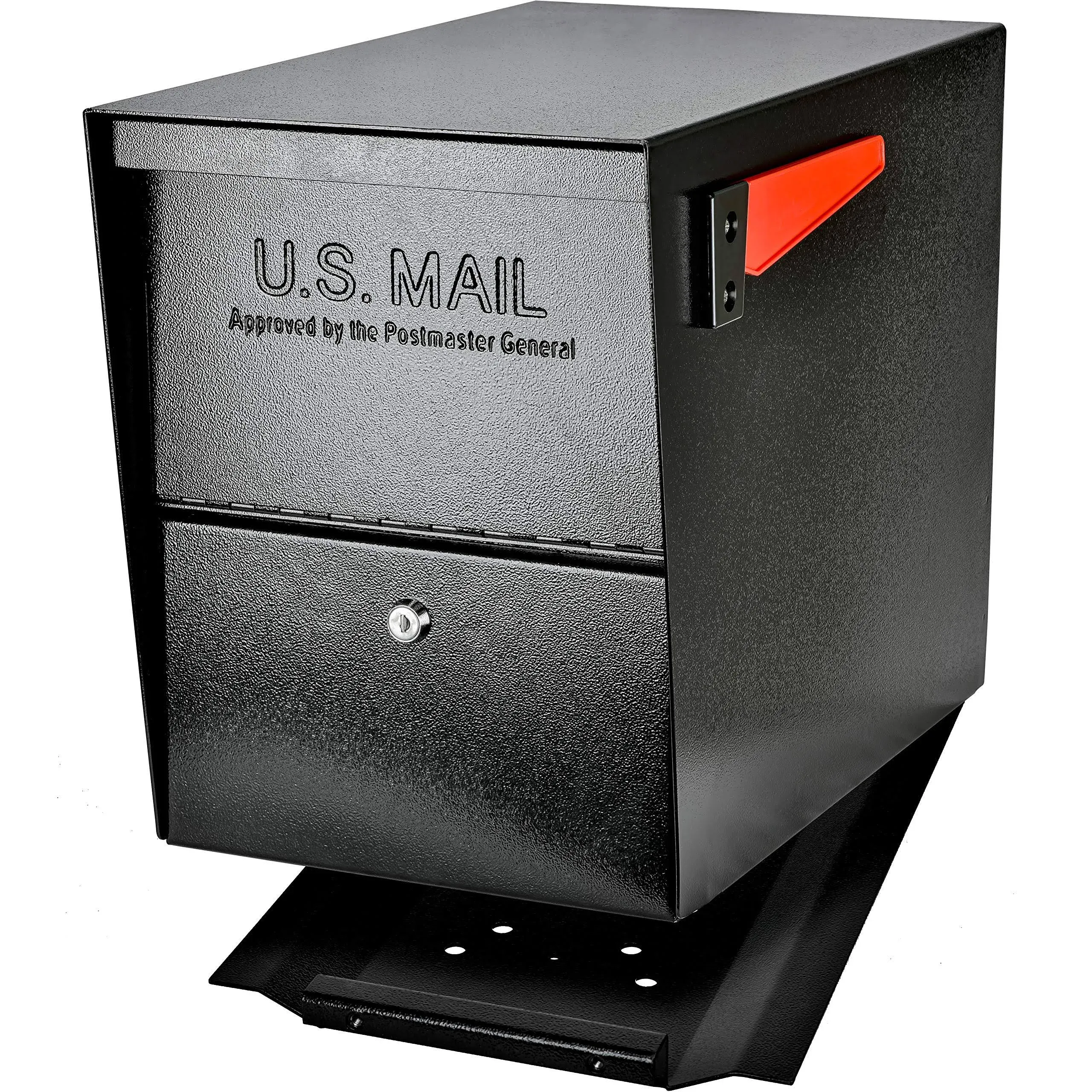 Mail Boss Black Package Master Locking Security Mailbox