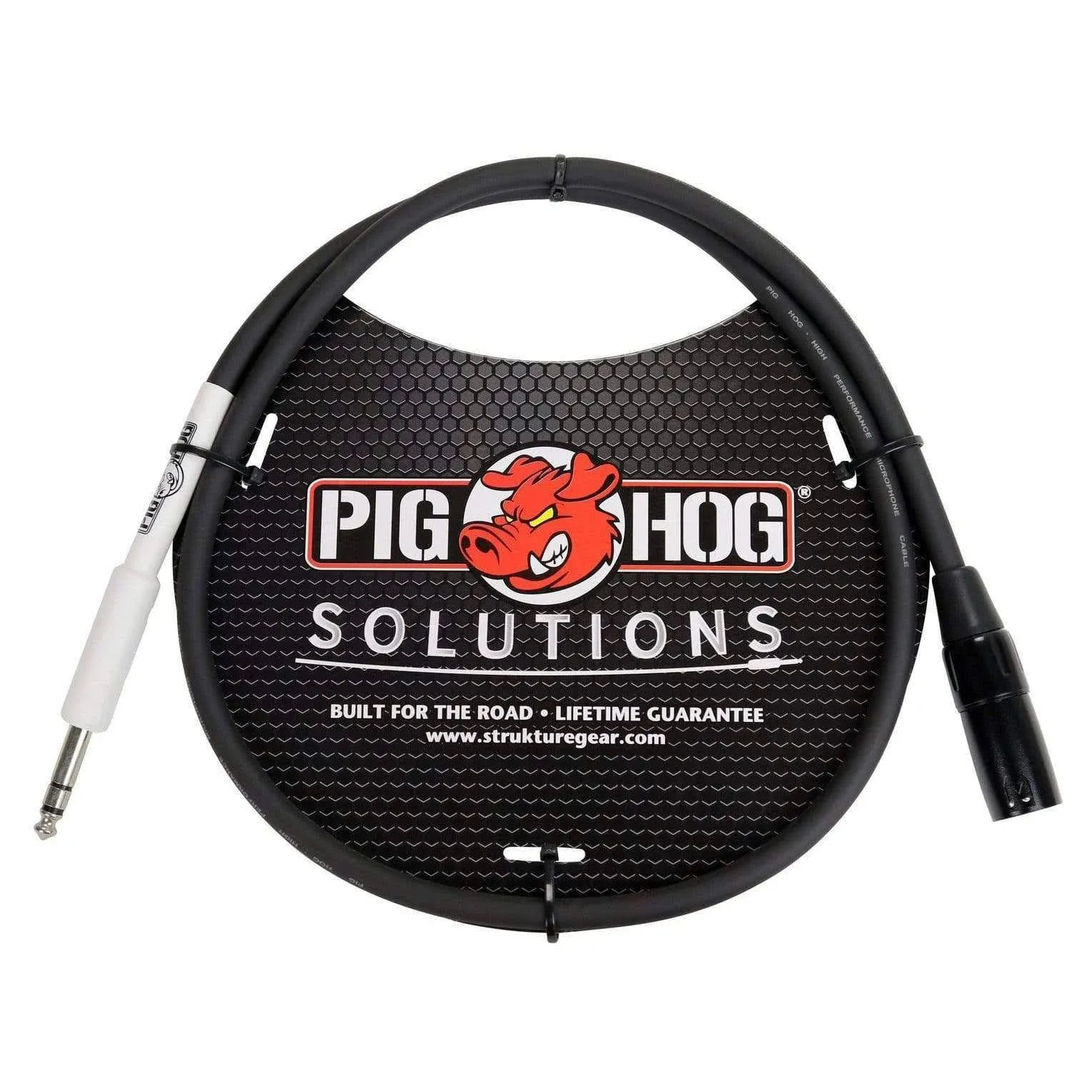 New - Pig Hog PX4T6 Patch Cable Stereo Balanced Adapt Xlr Male To 1/4"