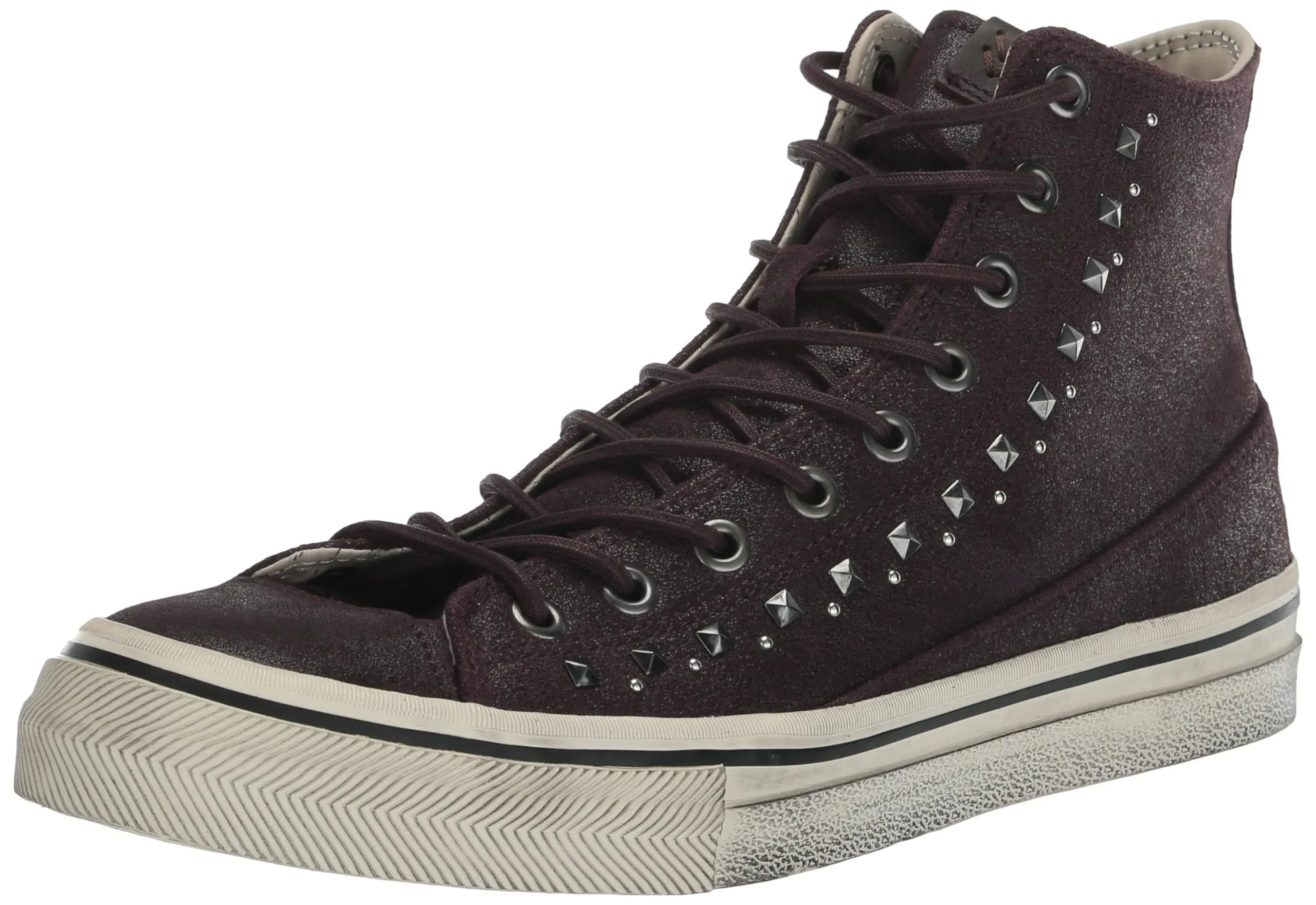 Men's Vulc Multi Stud Mid Top Sneakers In Port