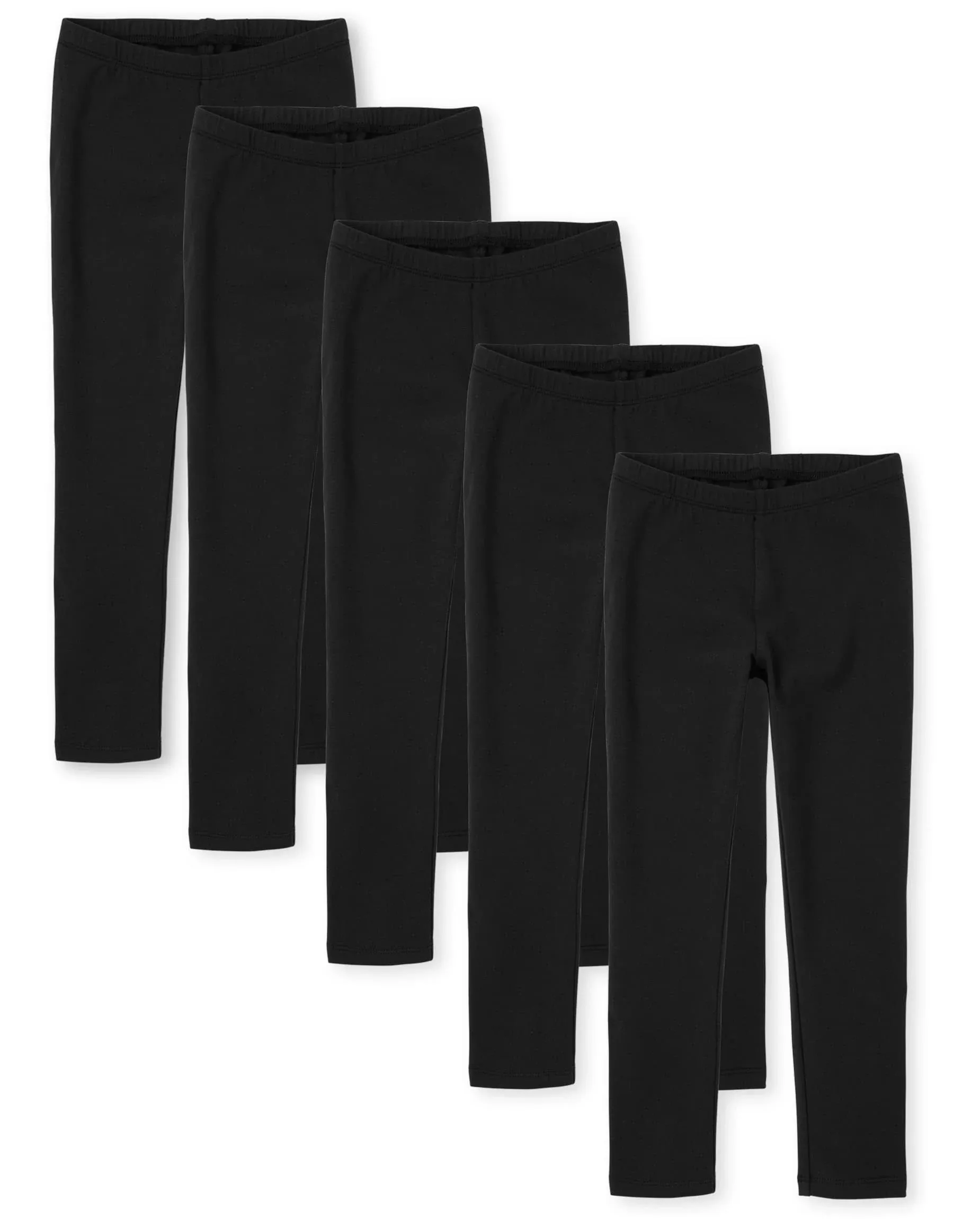 The Children's Place Girls' Assorted Leggings 5 Pack