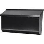 Gibraltar Mailboxes Woodlands Wall Mount Mailbox - Black