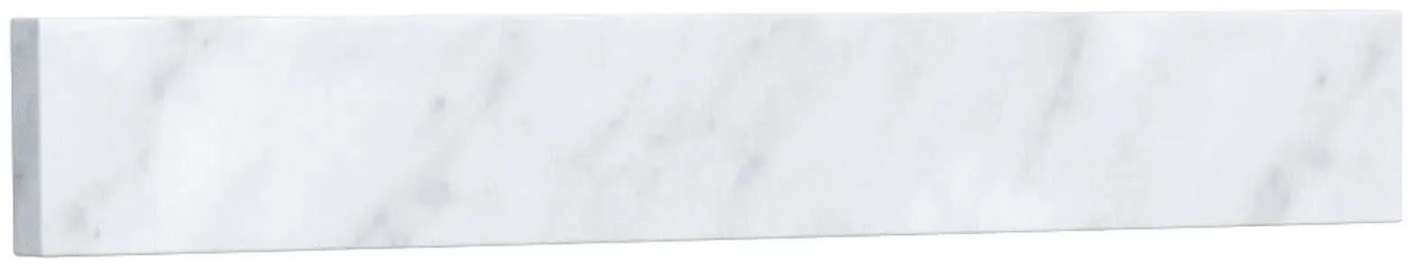 Wyndham Collection WCFVCA1SSCW Side Splash in White Carrara Marble