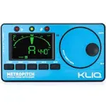 KLIQ Music Gear MetroPitch - Metronome Tuner for All Instruments - with Guitar, Bass, Violin, Ukulele, and Chromatic Tuning Modes - Tone Generator Bl