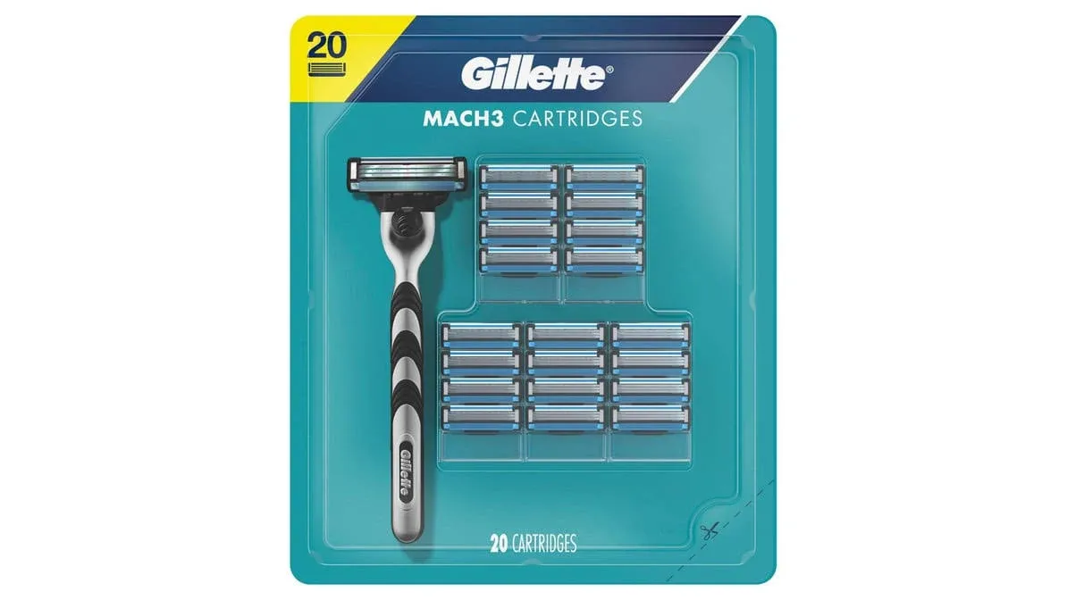 Mach3 Men's Razor Blades - 20 ct