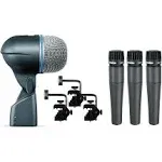 Shure DMK57-52 Drum Instrument Microphone and Hardware Kit