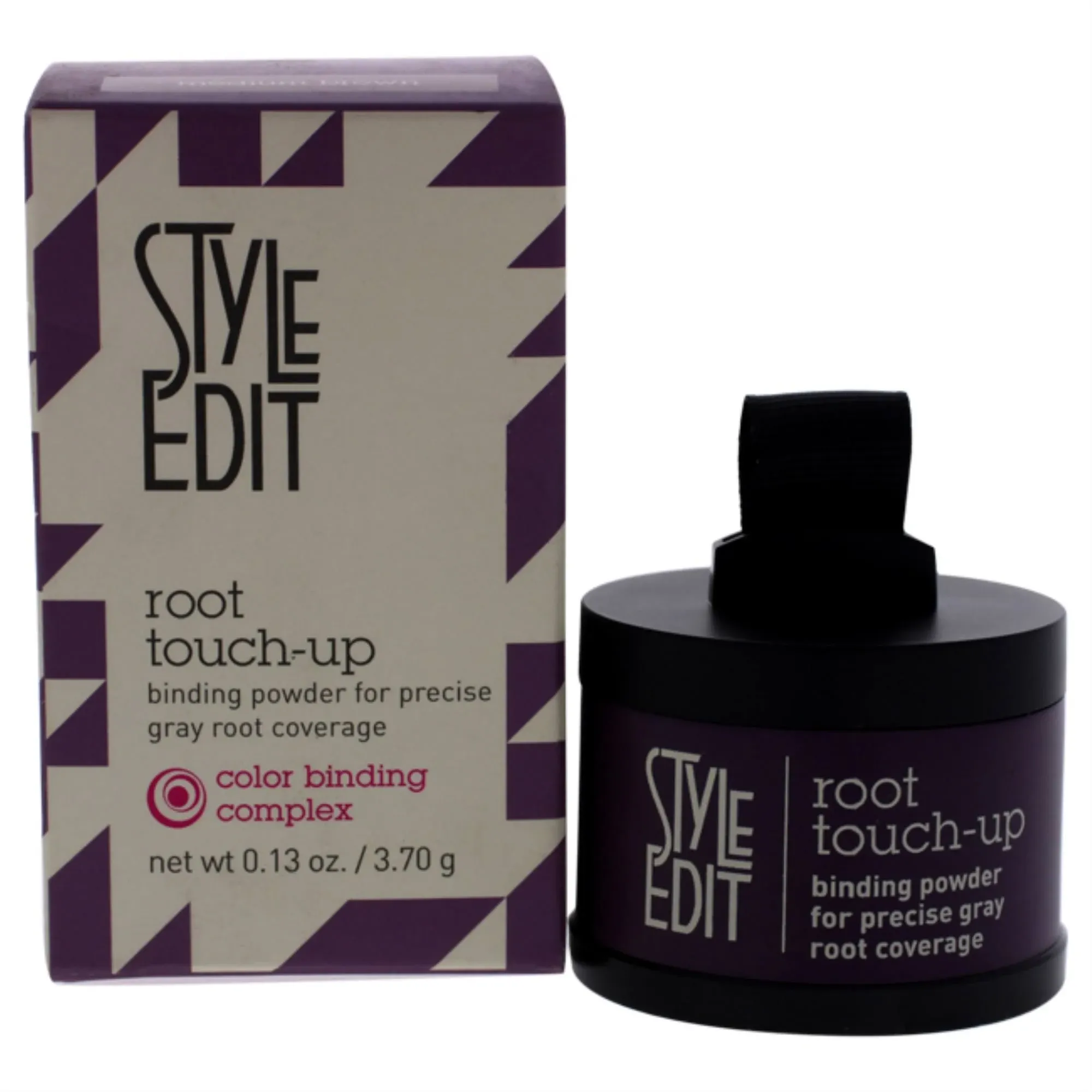 Style Edit Brunette Beauty Root Touch Up Powder For Brunettes - Medium Brown 4ml