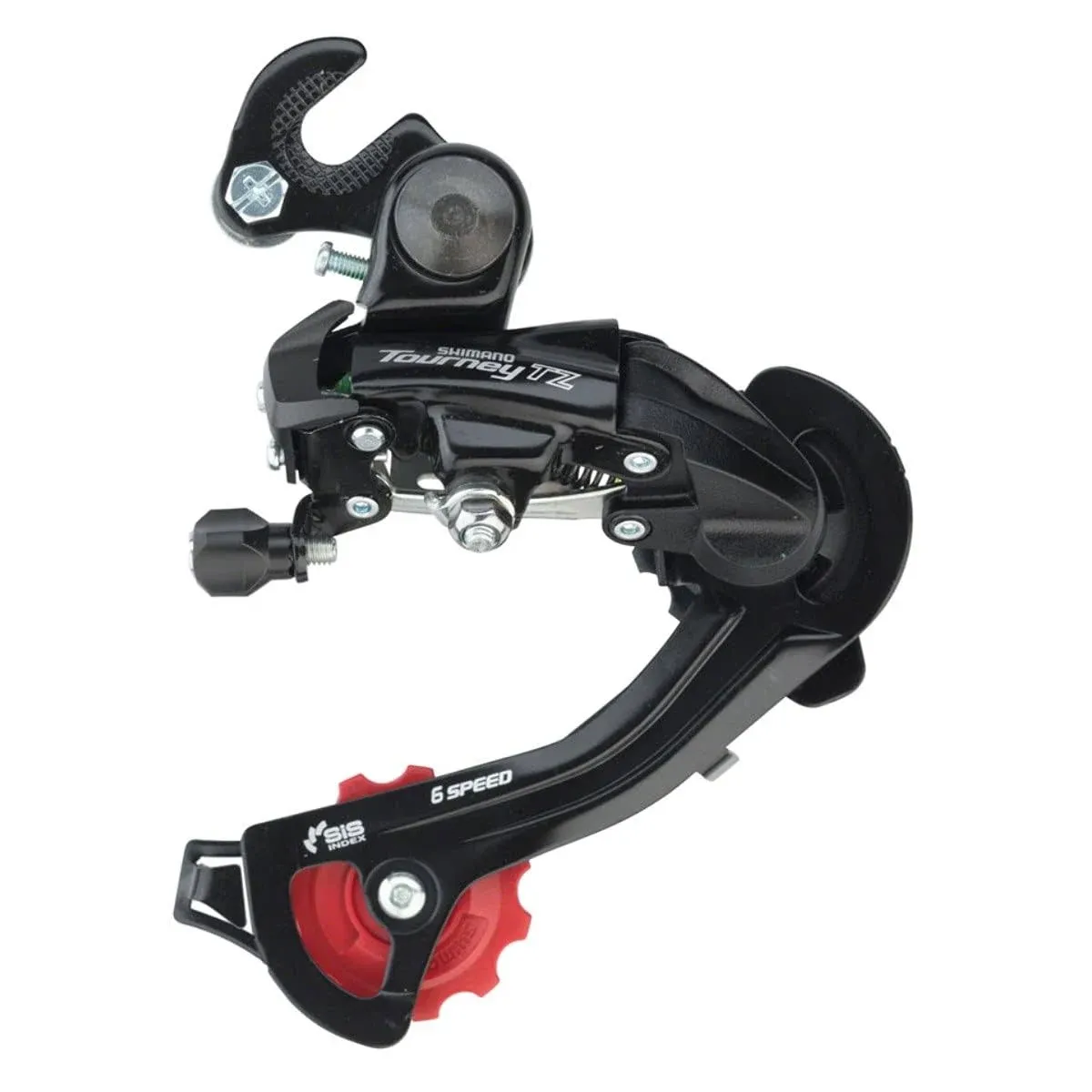 Shimano Tourney RD-TZ500 Rear Derailleur - 6,7 Speed, Long Cage, Black