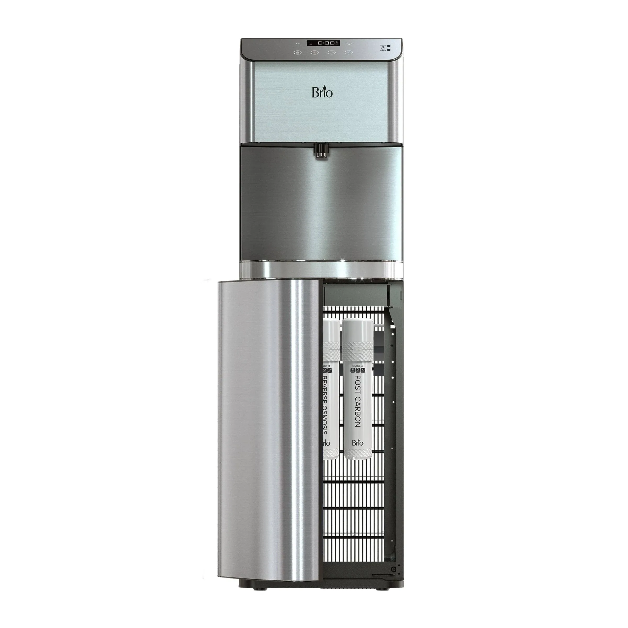 Brio Moderna 4-Stage Reverse Osmosis Touchless Bottleless Water Cooler