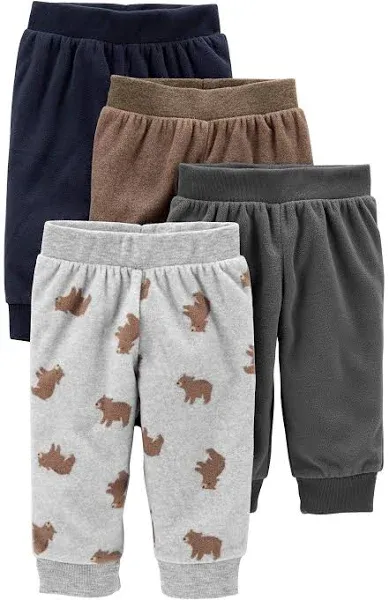 Simple Joys by Carter's Baby 4-Pack Fleece Pants