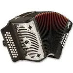 Hohner Panther Accordion G/C/F Keys | Reverb