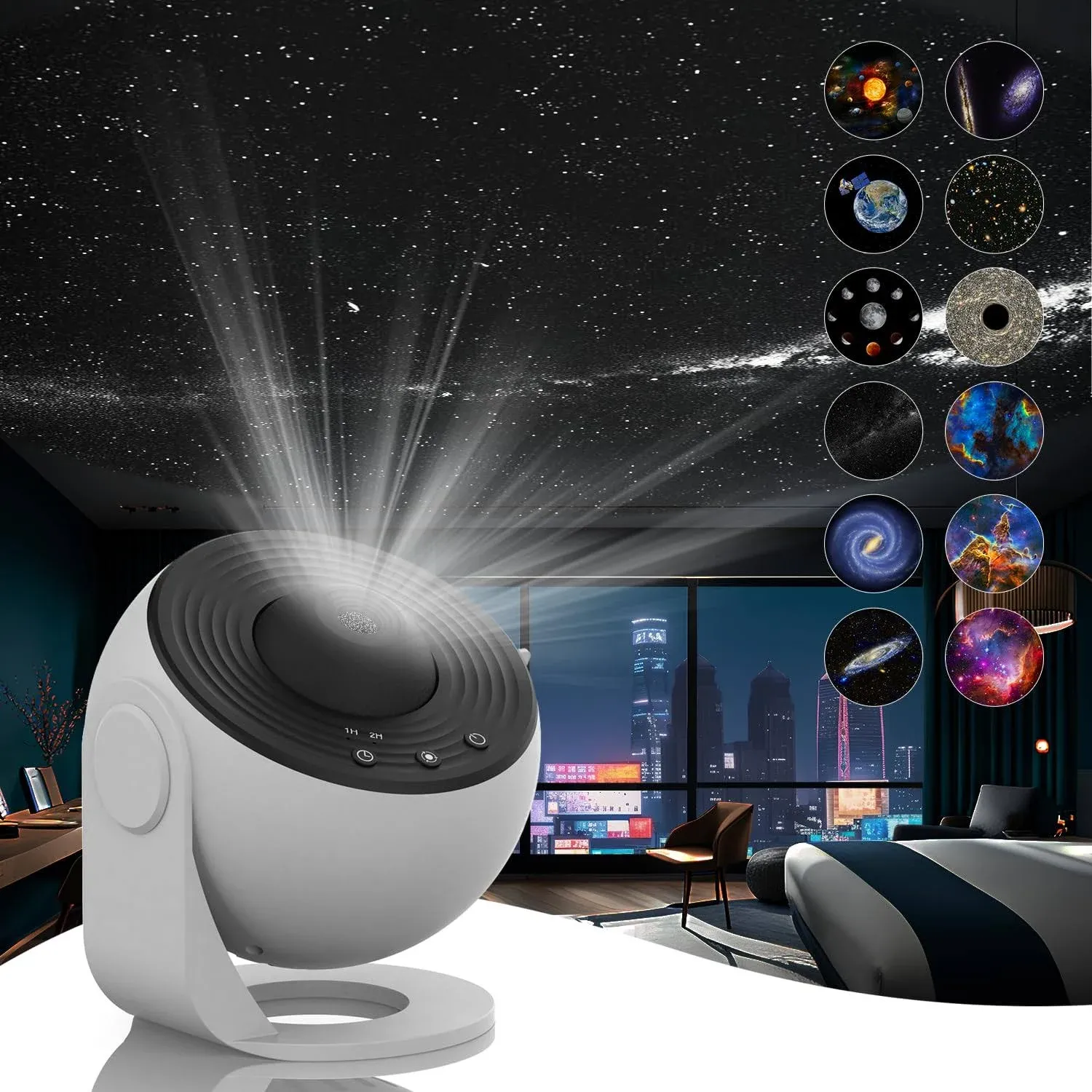 SOMKTN Star Projector & Planetarium Projector - Space Projector & Galaxy ...