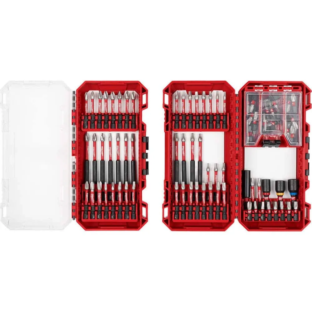 SHOCKWAVE Impact-Duty Alloy Steel Screw Driver Bit Set (100-Piece)