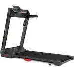 Sunny Health Fitness Smart Strider Treadmill with 20" Wide LoPro Deck