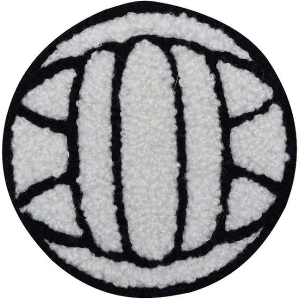 Chenille Volleyball - Sports/Balls/G<wbr/>ym - Iron on Applique/Embro<wbr/>idered Patch