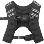 ProsourceFit Exercise Weighted Training Vest for Weight Lifting, Running, and Fitness Body Weight Workouts; Men & Women- 6 lb, 8 lb, 10 lb, 12 lb, 20 lb.