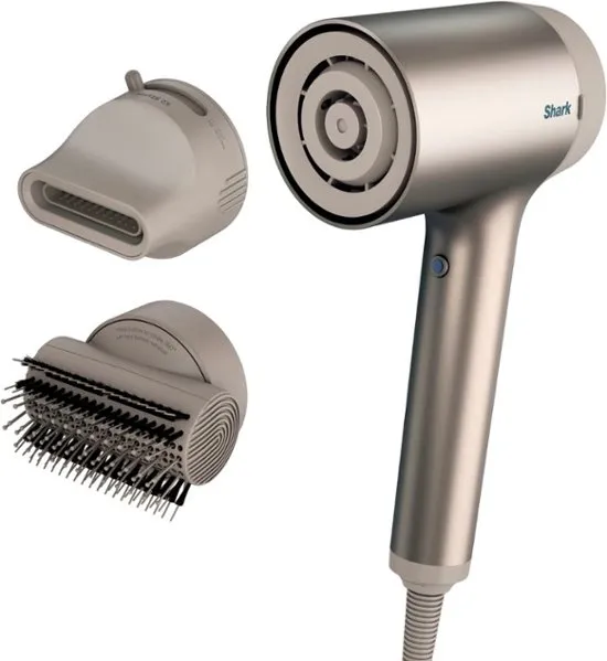 Shark - HyperAIR Hair Blow Dryer with IQ 2-in-1 Concentrator & Styling Brush