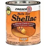 Zinsser Amber Bulls Eye Shellac, 1 Quart