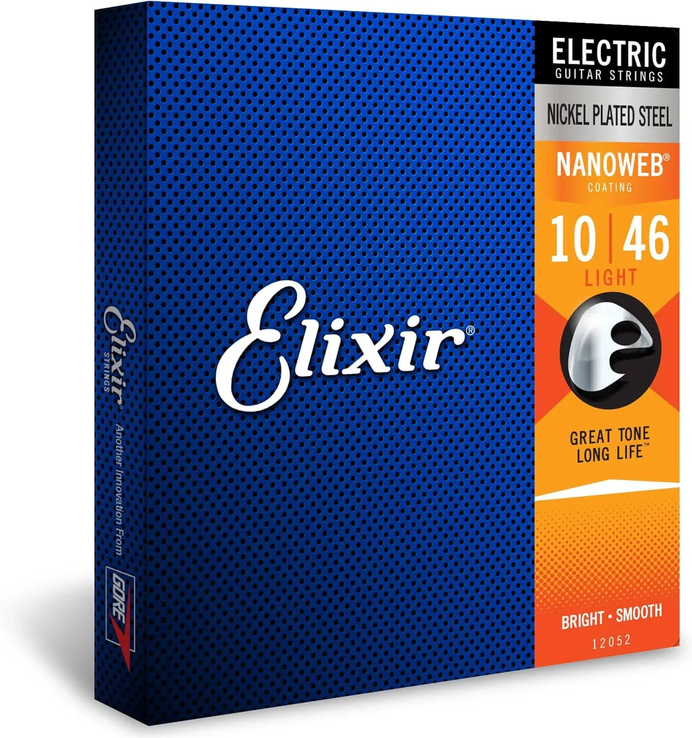 Elixir Light Nanoweb Electric Guitar Strings