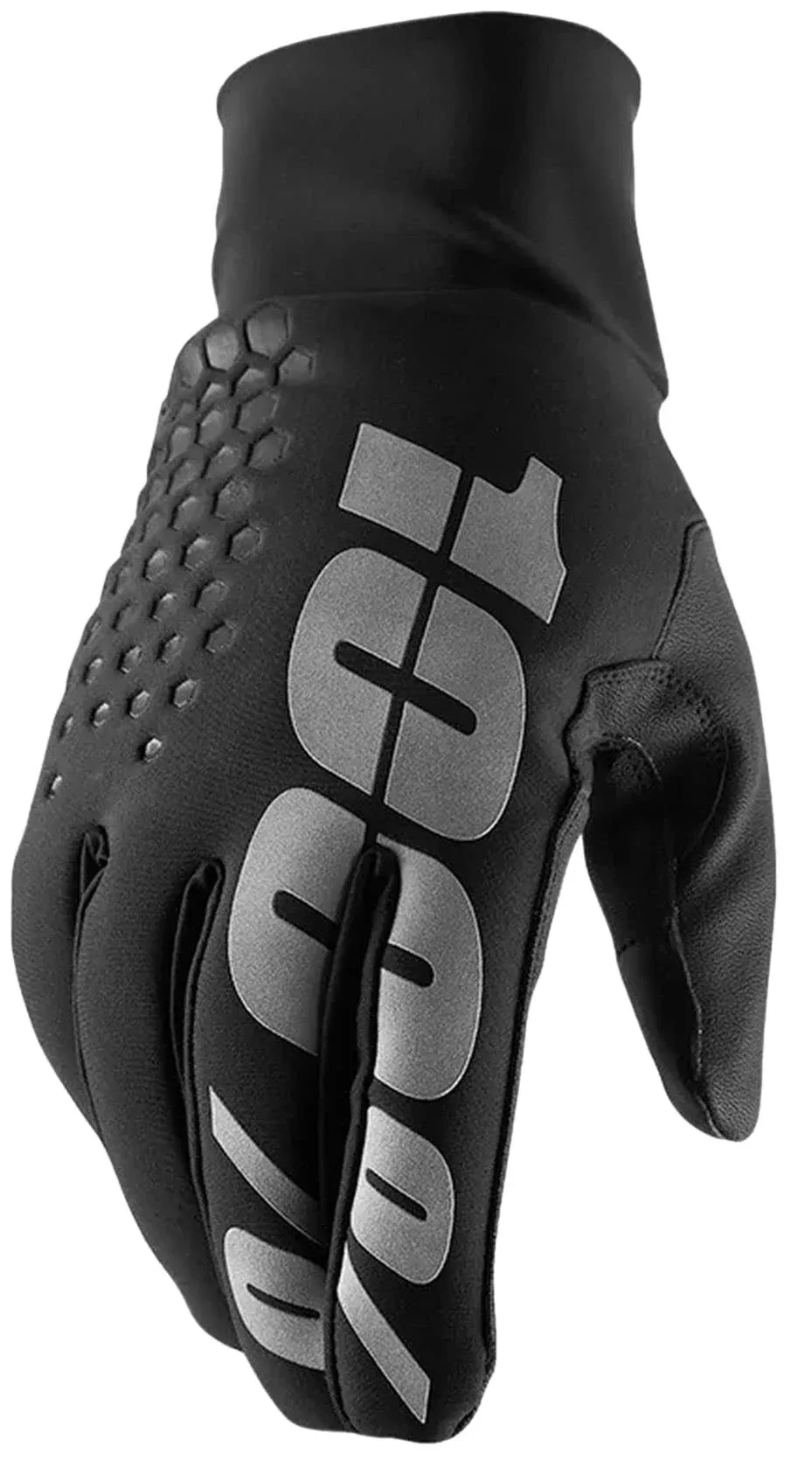 100% Hydromatic Brisker Gloves - Black