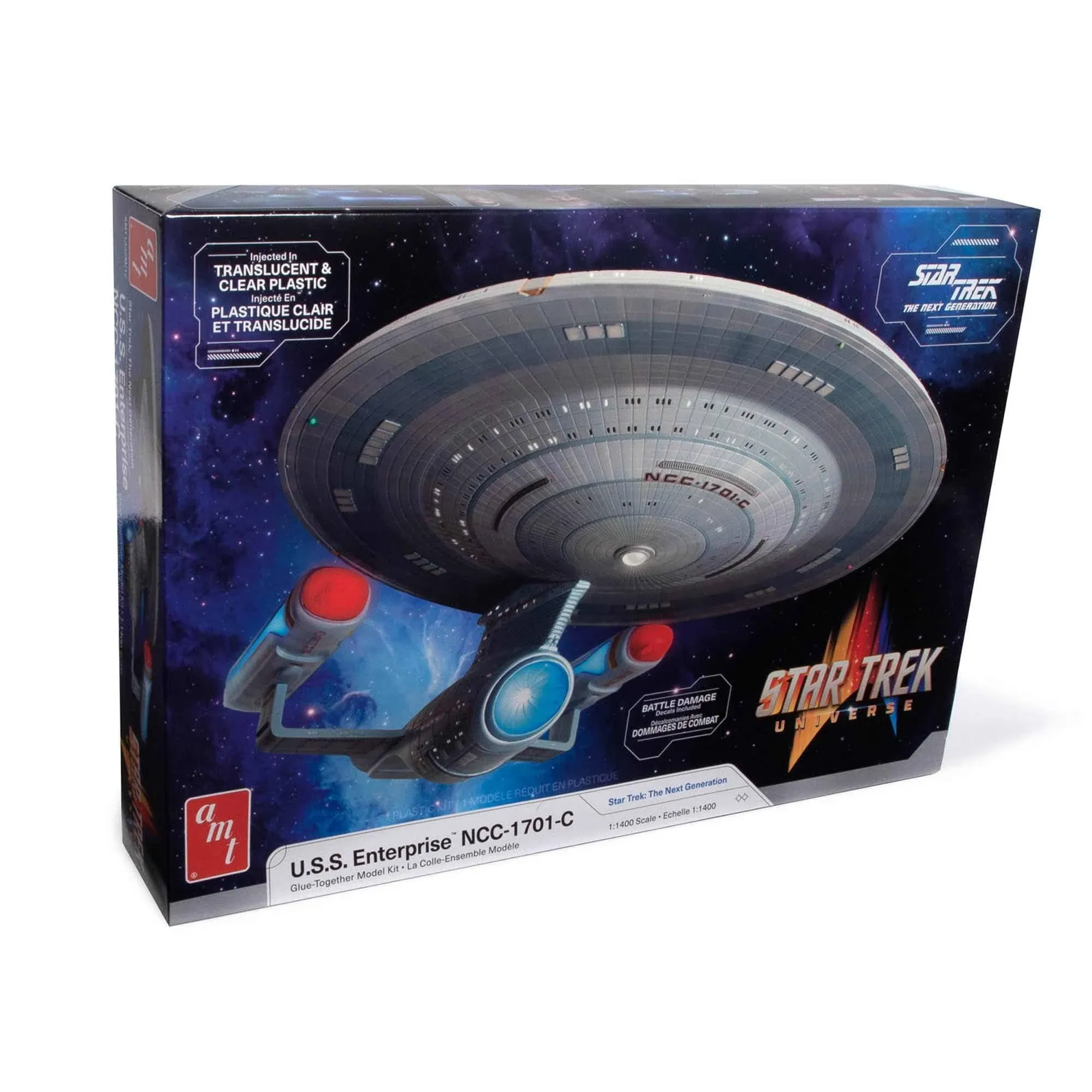 AMT 1332M Star Trek U.S.S. Enterprise NCC-1701-C 1/1400