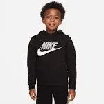 Nike Sportswear Club Fleece Pullover Kids Light Blue Boys Hoodie 86G703-F85