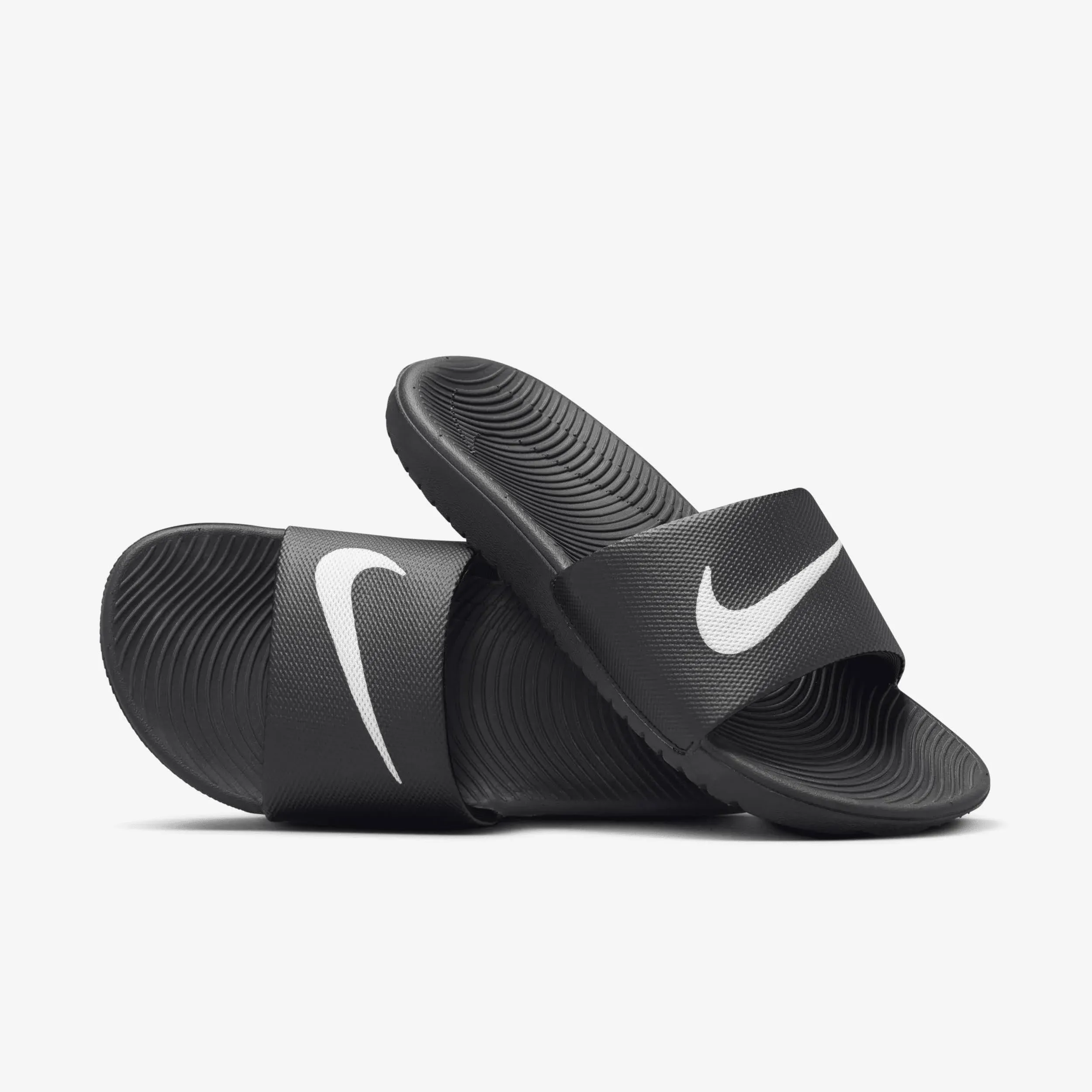 Nike Kawa Slides Black/White