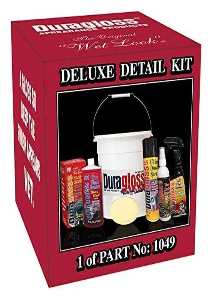 Duragloss 1049 Deluxe Car Care Kit