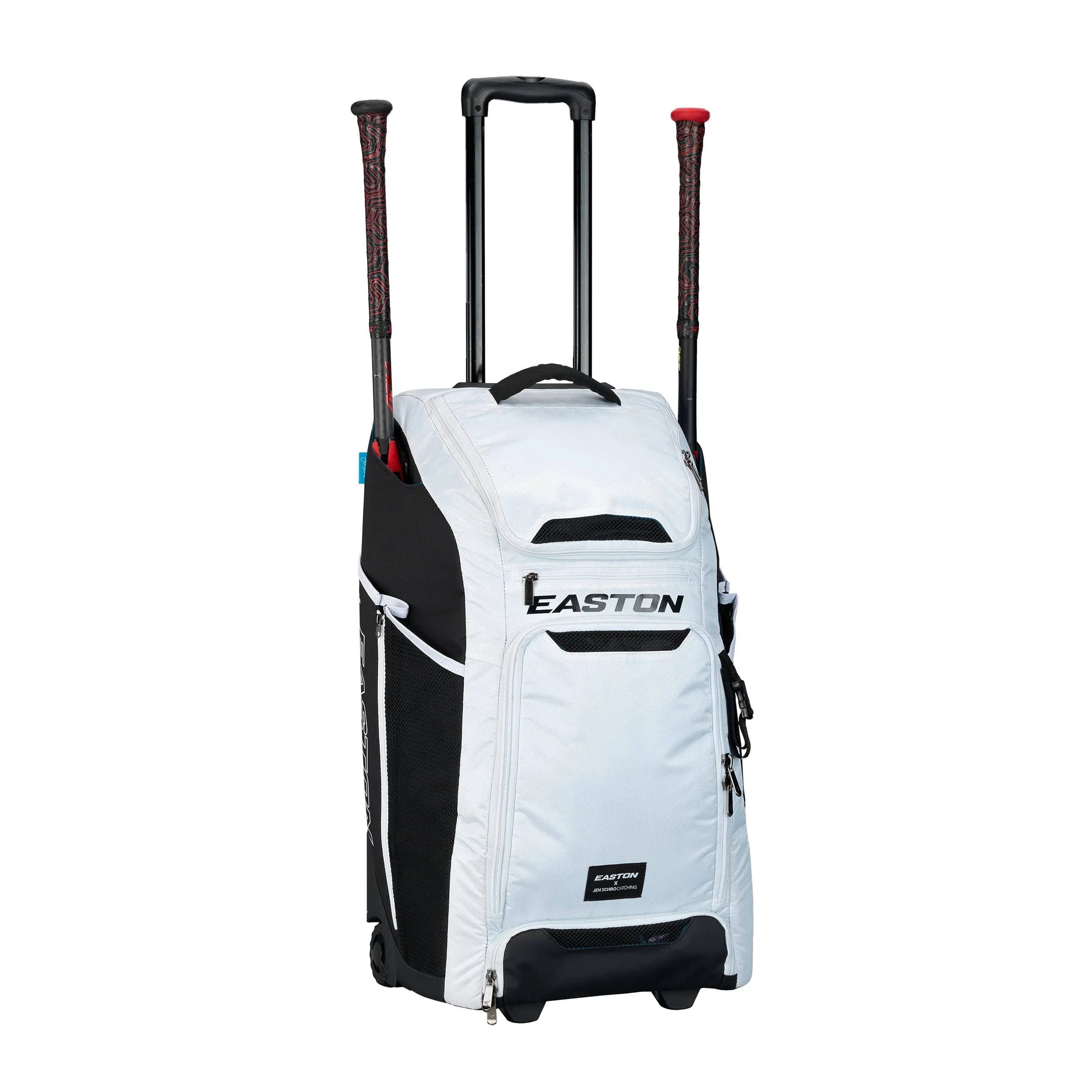 Easton Jen Schro Catcher's Wheeled Bag White