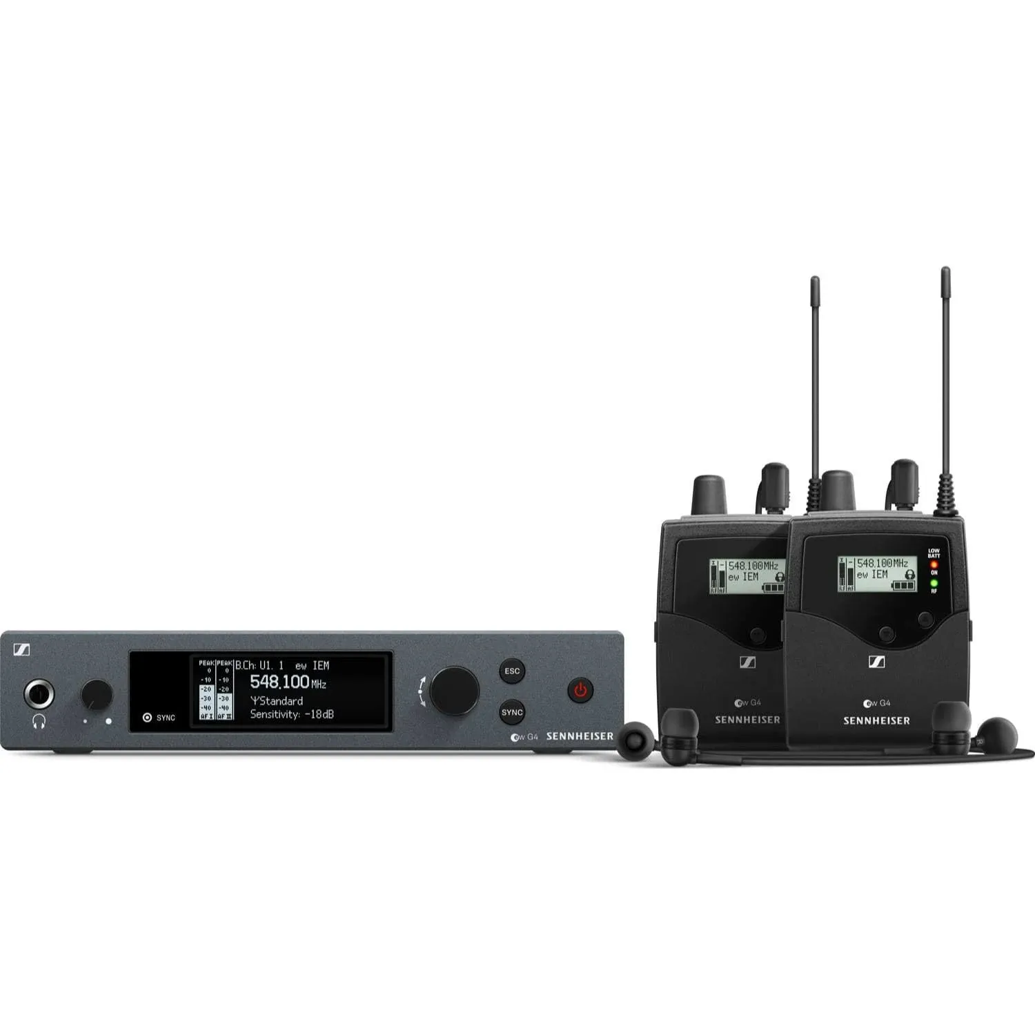 Sennheiser Ew IEM G4-TWIN-A1 Wireless Stereo Monitoring System