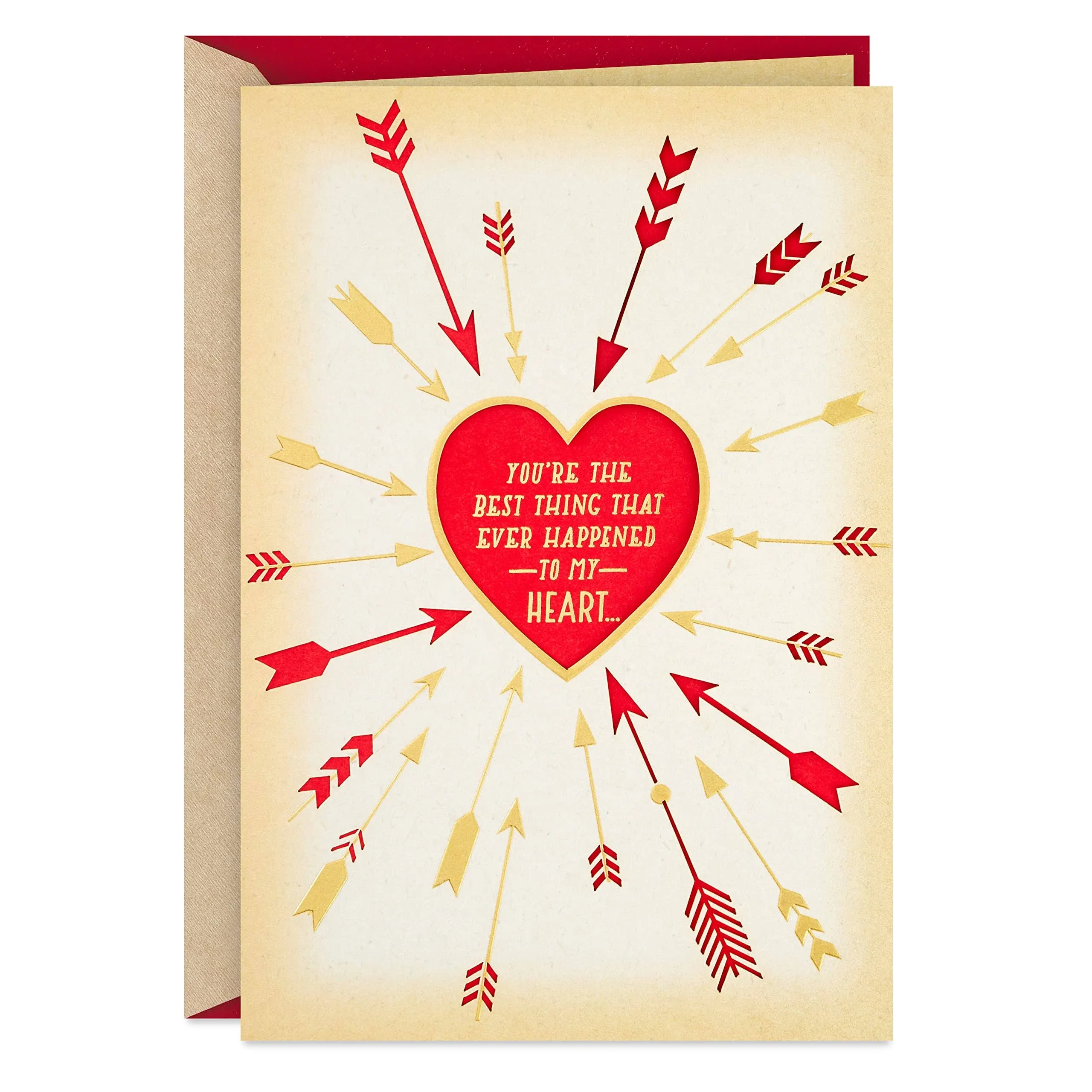 Hallmark Valentine&#039;s Day Card for Significant Other (Arrows Around Heart)