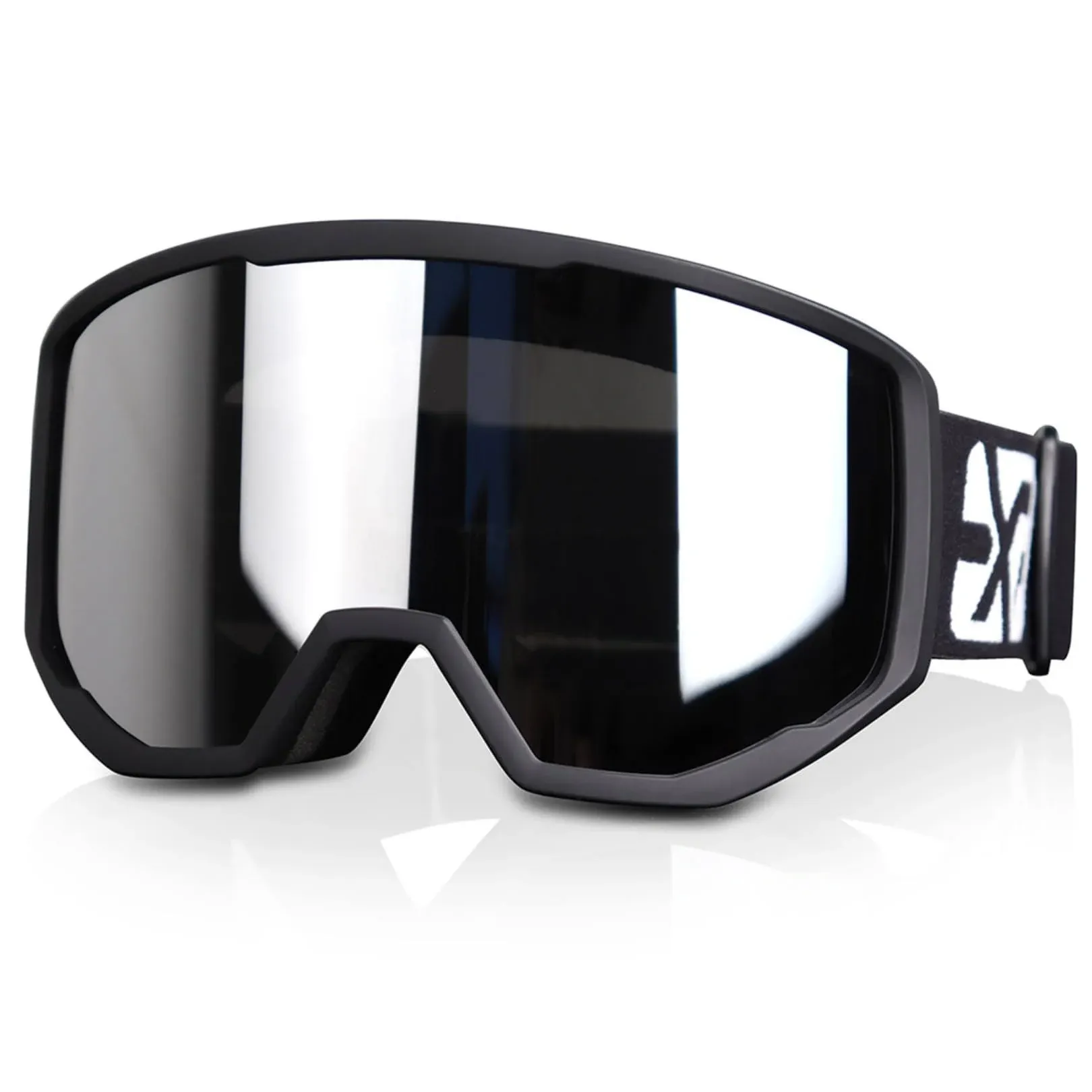 Ski/Snowboard Goggles for Men Women, OTG Snow Goggles Anti Fog UV Protection